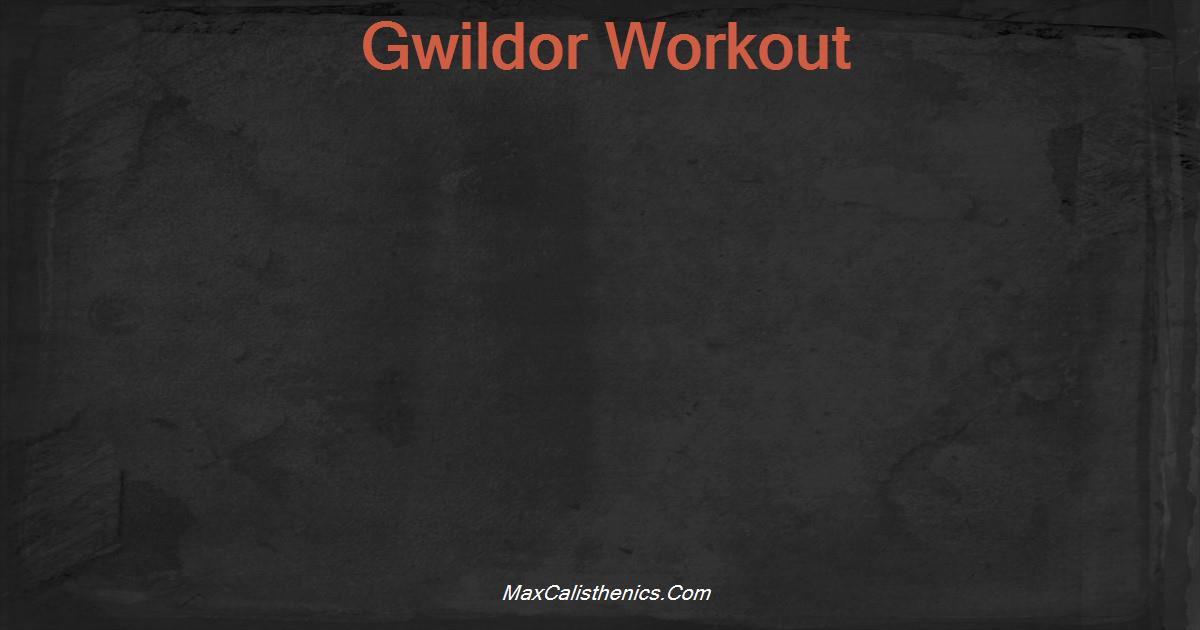 Gwildor Workout