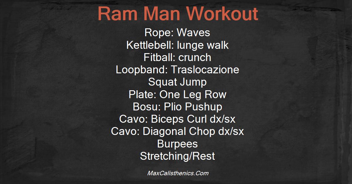 Ram Man Workout